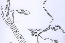 Croquis d'acc�s al Mas Batllori